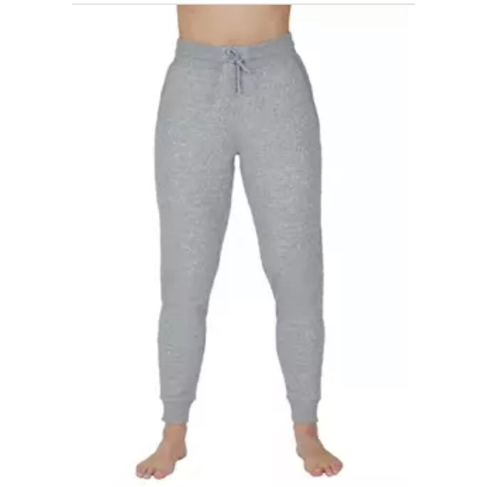 Yogalicious Lux Diamond Quilted Adaptation Jogger Athleisure Gray Sz 1X NEW - Picture 4 of 14